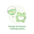 (4 Pack) green sprouts Cool Nature Teether | Soothes Gums & Promotes Healthy Oral Development | Safer Plastic Filled