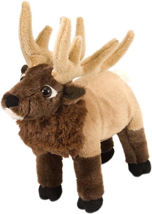 Wild Republic Cuddlekins Elk Plush, Stuffed Animal, 8 Inches - Gifts for Kids