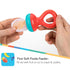Nuby Nibbler Mesh First Soft Foods Feeder - 2pk in Coral & Aqua