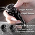 Metal Tungsten Steel Fidget Toy Gun Fidget Slider Fidget Gun Stress Relief Relax EDC Gyro Finger Toy Fidget Ring