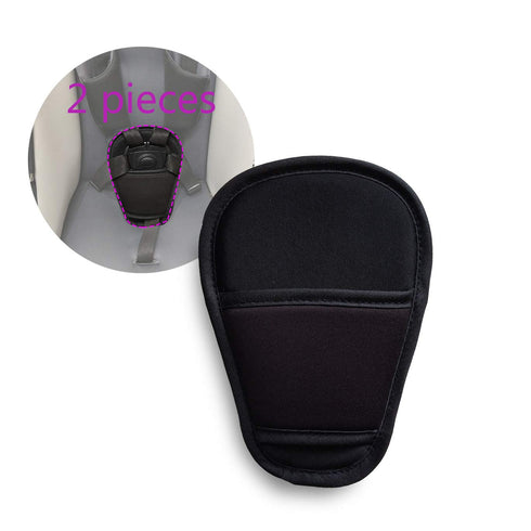 Babytravle 2 Piece Seat Belt Strap Covers for Stroller Shoulder Crotch Pad for Baby Car Seat (Crotch)
