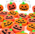36 Pcs Halloween Pumpkin Erasers, Mini Novelty Pencil Erasers for Kids, Party Favors, Holiday Gift