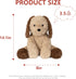 14" 3.5 Niuniu Daddy | Pound Dog Weighted Stuffed Animal, Heavy Doggy Pillowfort Plush Toys for Kids Adults, Weighted