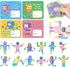 SpringFlower 24 PACK Valentines Day Cards For Kids Classroom With Fidget Sensory