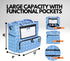 Large Insulated Diaper Tote Bag with Shoulder Strap