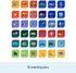 Wildkin Memory Matching Game Cards for Boys & Girls, 36 Pairs Memory Learning Cards for Toddlers and Preschool