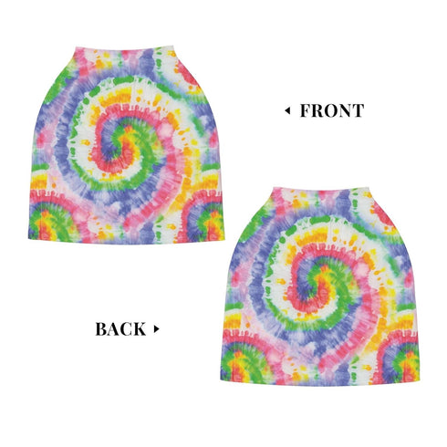 Schgap Tie Dye Car Seat Covers for Baby, Soft Stroller Cover Nursing Cover Breastfeeding Baby Carrier Covers