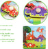 Set of 4 Wooden Peg Puzzles for Toddlers 1-3, Educational Preschool Toy for Ages 2-4, Ideal Gift for Boys and Girls