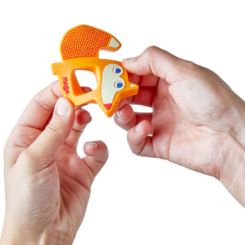 HABA Foxy Silicone Baby Teething & Grasping Toy