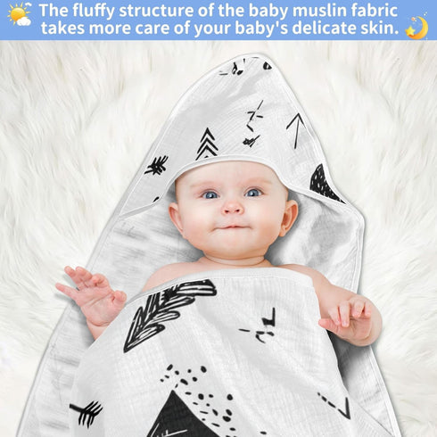 Pigsaly 35 35 Cute Bear Faces Hooded Baby Towel Black Animals Baby Bath Towel Unisex Toddlers Hooded Towels Cotton Boy