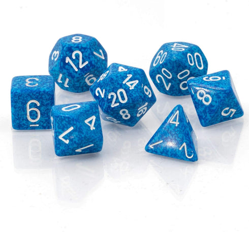 Chessex CHX25306 Speckled Water Dice Set
