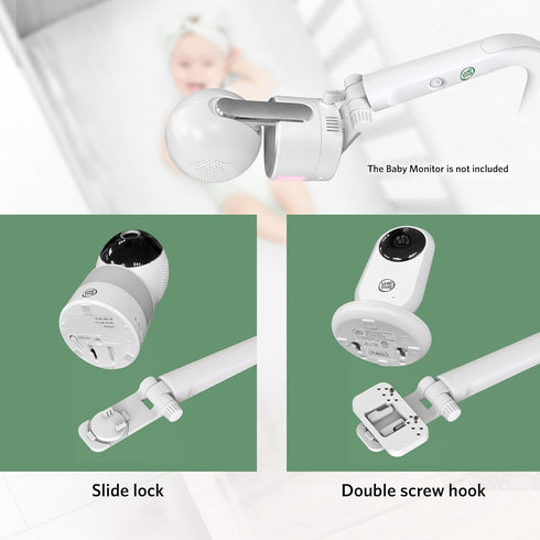LeapFrog Setup Floor Stand Accessory, Compatible with Most Cameras, Adjustable Camera Mount for Crib, Secure and Stable