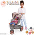 509 3-Wheel 24", 3+ Crew: Melange Flora - Mabelle Doll Jogger Stroller - Accessory for Dolls Up to Large Canopy