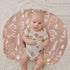 (2 Pack Little Jump Western Wild Flowers Nursing Pillow Cover Slipcover for Breastfeeding Pillows, Soft and Comfortable