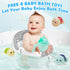 6 Baby Bath Seat for Babies Months & up,Baby Bathtub Chair,Non-Slip Toddler Bath Support,Sit Up Bath Seat for Baby,Safe