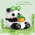 Mini Building Blocks Animal Sets, Cute Bamboo Panda Micro Building Toys for Adults, 348 PCS Party Favor for Boys Girls