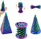ajitxalr 3 Packs Impossible Cone,Spiral Cone Fidget Toy,Impossible Cones passthrough Impossible Pyramid for