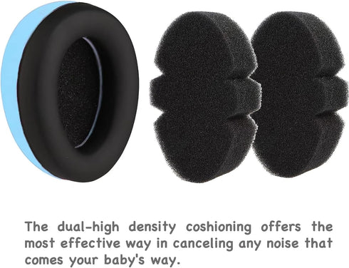 PandaEar Baby Ear Protection, Noise Cancelling Headphones EarMuffs for Babies & Toddlers 0-3 Years