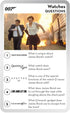 Top Trumps James Bond Movie Trivia Game - Quiz Games for Kids and Adults, Great Travel Games