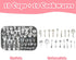 150Pcs Miniature Food Drinks Bottles Dollhouse Accessories 1:12 Mini Toy Set for Pretend Kitchen Play
