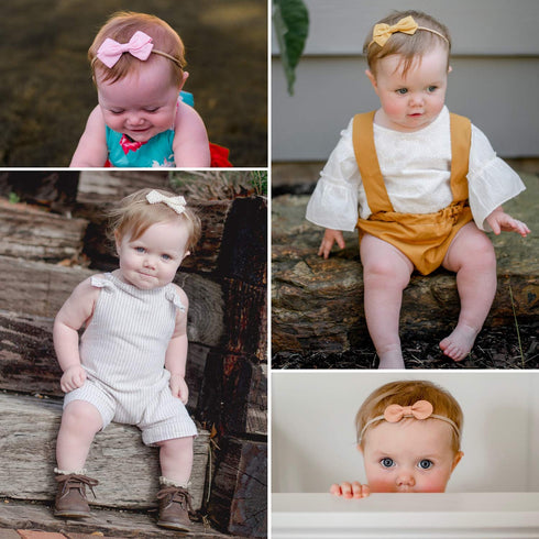 Baby Girl Headbands and Bows, Newborn Infant Toddler Hair Accessories