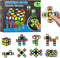 Magnetic Fidget Spinner Mini-13 Blocks, Glow Magnet Cube & Transformable Fidget Spinner