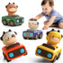 iPlay, iLearn Press and Go Car Toys for Toddlers 1-3 | Baby Animal Racing Cars | Infant Play Vehicle Set