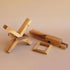 X Cross Disentanglement Puzzle - Wooden Brain Teasers for Adults, Logic Games Gift Puzzle and Mind Teasers