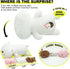 Onsoyours Cat Stuffed Animal Mommy - 19.7" with 3 Kitty Plushies, 4 Piece Plush Pillow Toys