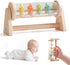 IEATFO Rain Stick Toy with Stand - Sensory Sound Training Tool for