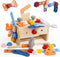 Wooden Kids Tool Set, 38PCS Educational STEM Construction Toys for 3+ Toddler,