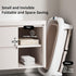 Generic 75x45cm Foldable Kid Bath Tub Lightweight, Portable Space, Saving Bathtub Drain Plug, Boys Girls Pets Cats Dogs