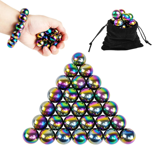 28 Pcs Magnet Stones Balls Fidget Toy, Adult Fidget Toys, Magnet Stones