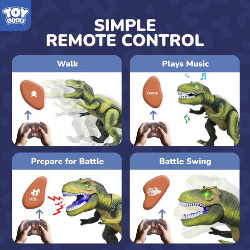 STEAM Life Dinosaur Toys for Kids 3-5, Remote Control Dinosaur Toys for Kids 8-12, T-Rex Gifts for Boys