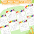 2 Pack Water Coloring Books for Toddlers, Mess Free Painting Set for Kids 3-6, Dinosaur & Animals Art Supplies for Gifts