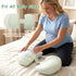 Piszvbej Pregnancy Pillows for Sleeping, Pregnancy Wedge Pillow for Side Sleeping, Pillow Support for Belly, Back