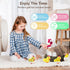 9 1 in Chicken Stuffed Animal, Stuffed Chicken Toys for Kids Zippered Egg Laying Hen Plush with Baby Chicks, Eggs