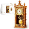 Vziimo Retro Clock Building Blocks Set, Vintage Pendulum Clock Model Kit with