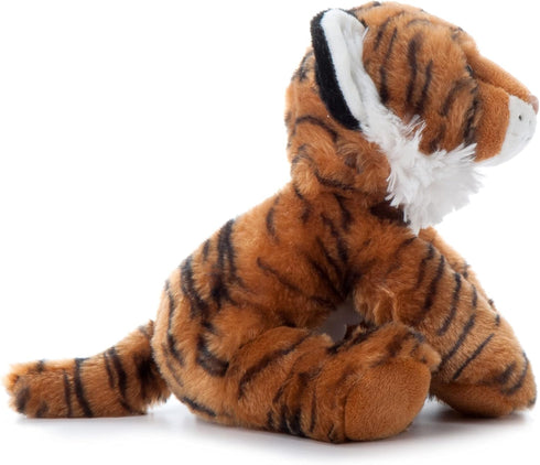 The Petting Zoo Tiger Stuffed Animal, 9 Inch Gifts for Kids, Wild Onez Zoo Animals, Tiger Plush Toy