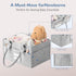 PaoveFor Essetials 11.8 6.3 9.0 inch Diaper Caddy Organizer, Newborn Must Haves, Baby Registry Search and Other Baby