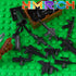 38 Pcs WW2 Military Weapons Pack, Soldier Style Weapon Accessories for Classic Building Blocks, Age 6 to 15