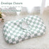 Nursing Pillow Cover and Baby Lounger Cover, Soft Comfortable Cover for Girls Boys, Green Checkerboard, Lounger not