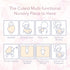0-3 Luxury Rayon from Bamboo Headband & Baby Swaddle for Newborns Months, Rose Petal Love Newborn Swaddle Blanket