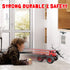 2.4GHz 1:18 2Pcs Remote Control Car, RC Fire Truck for Kids, RC Monster Truck Toy Scale Model Vehicle with LED Lights