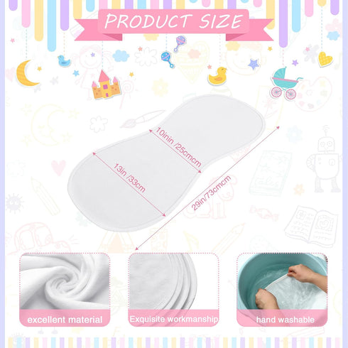 6 13 29 Inch Timgle Pcs x Peanut Shape Changing Pad Liner Peanut Changing Pad Liner Portable Soft Washable Reusable