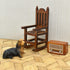 240pcs 1:12 1/6 (240pcs iLAND Miniature Dollhouse Accessories, Varnished Dollhouse Flooring on Scale with Natural