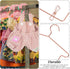 5 Sets Mini Doll Hanger Accessories, Little Hangers for 18 Inch Dolls, Iron Baby Clothing Support