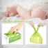 Bags,300 Count USBOO Baby Disposable Diaper Oxo-Biodegradable Diaper Sacks,Easy-Tie Handles,Diaper Disposal or Pet