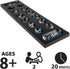 Legacy Deluxe Mancala Classic Game with Folding Wooden Game Board and Colored Glass Stones, Family Game for Ages 8 and up