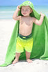 2-8 100% Hooded Baby Towel for Kids | Large Cotton Baby Towel for Boys or Girls | Unisex Cute Alligator Bath Towels